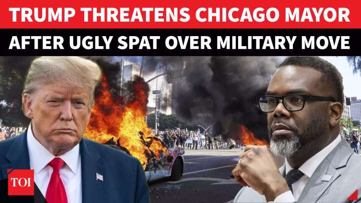 After Sending National Guard, Trump THREATENS Jail For Chicago Mayor, Illinois Gov
