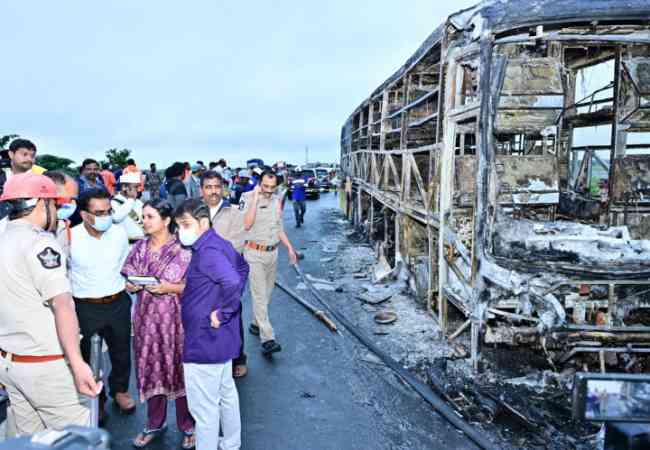 Death toll in Kurnool bus tragedy rises to 20