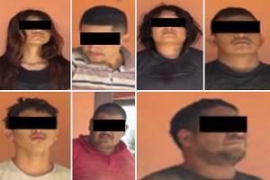 Detienen a 8 en Nuevo León; aseguran armas y vehículos con blindaje