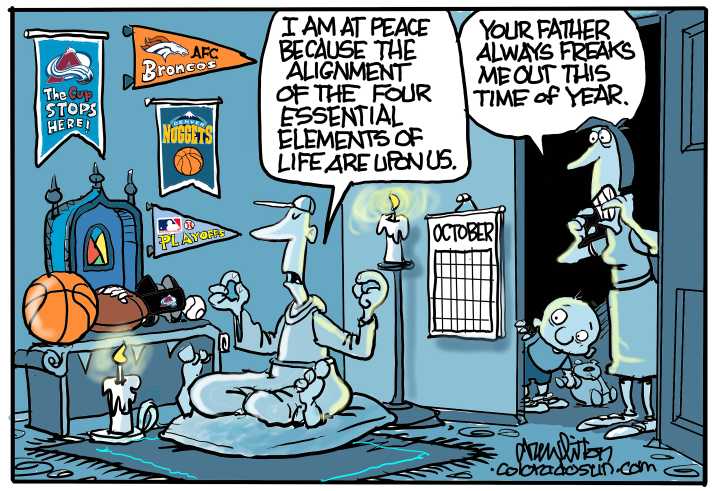 Drew Litton: October, when the sports stars align