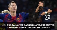 ¿En qué canal ver FC Barcelona vs. PSG EN VIVO por la UEFA Champions League? Horarios y TV en USA, México y España