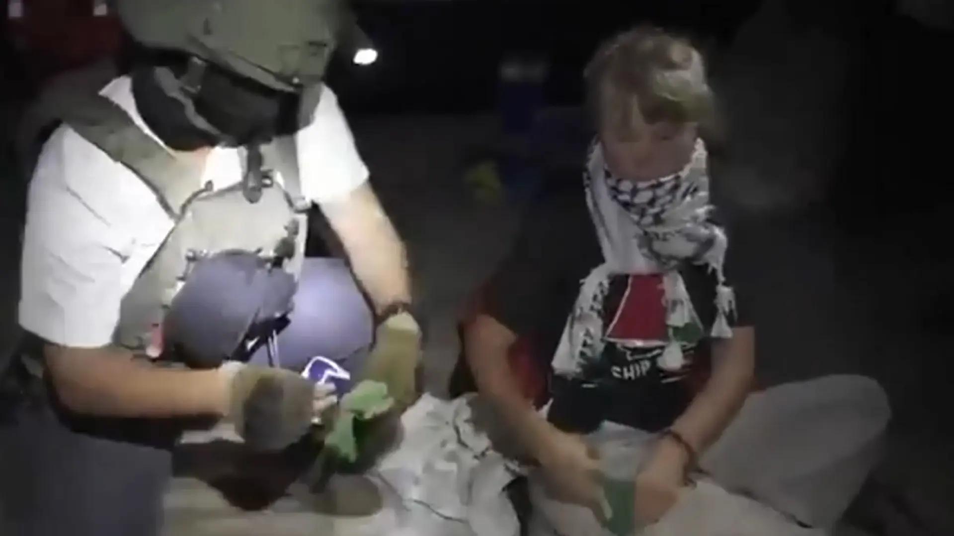 Israel comparte un vídeo de Greta Thunberg tras ser abordada la flotilla: "Greta y sus amigos están sanos y a salvo"