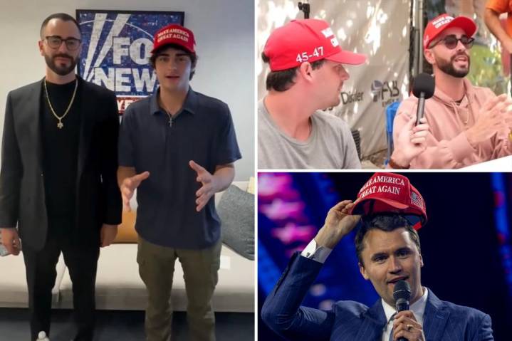 College student claims he was targeted by faculty for wearing MAGA hat during speech honoring Charlie Kirk