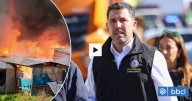 Alcalde de La Florida anuncia querella criminal por incendio en toma Dignidad en medio de desalojo