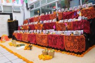 Guardia Civil Estatal coloca su tradicional altar de muertos