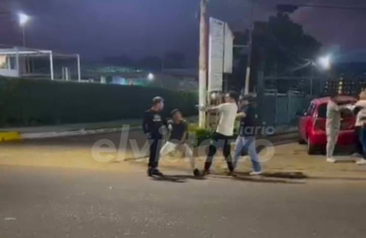 VIDEO: Denuncian riñas nocturnas en la Av. Winston Churchill sur