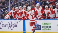 Mason Appleton scores in the final minute to lift the Red Wings over the Maple Leafs 3