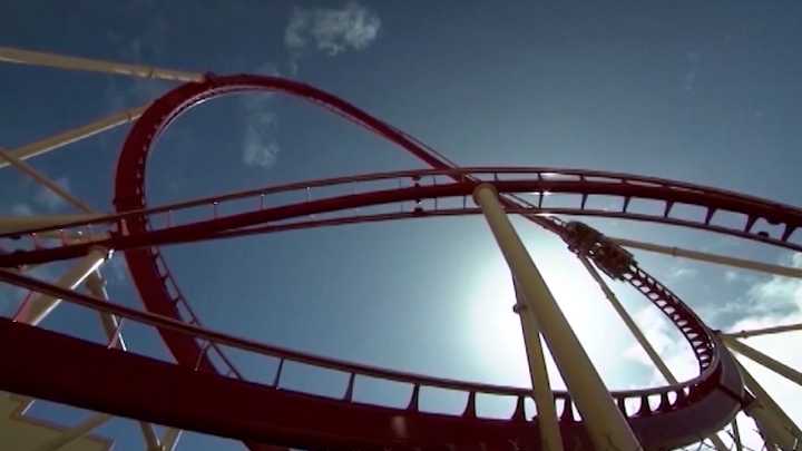Universal Orlando's Hollywood Rip Ride Rockit coaster catches fire