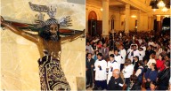 Inicia la tradicional Bajada y primer recorrido procesional del Señor de Luren en Ica