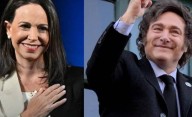 Javier Milei felicitó a María Corina Machado por ganar el Nobel de la Paz