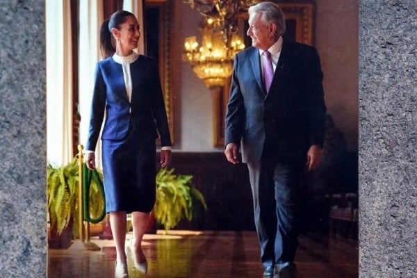 Sin colusión podrás con violencia, aconsejó AMLO a Sheinbaum