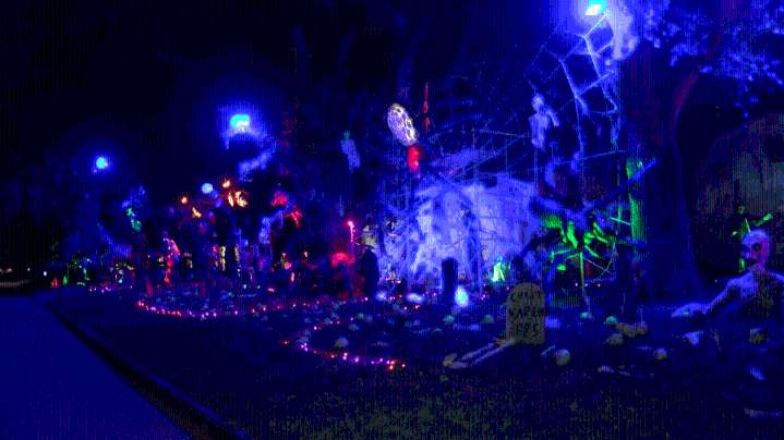 Spirited for a cause: Wichita family’s Halloween display raises money for St. Jude