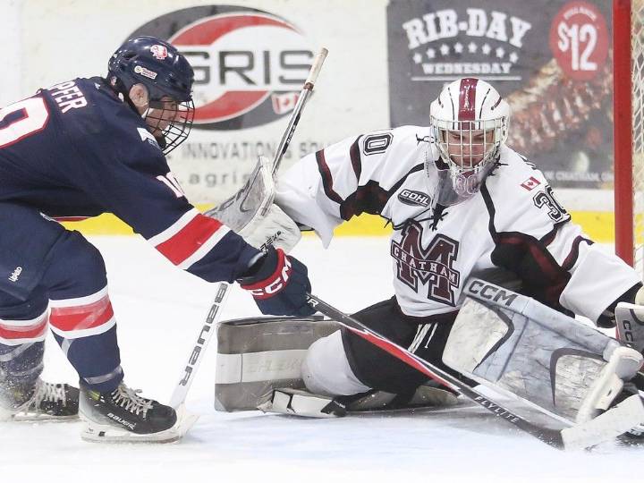 Stratford Warriors win playoff rematch over Maroons