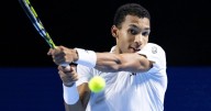 Auger-Aliassime withdraws in Basel quarterfinals after dropping first set to Munar