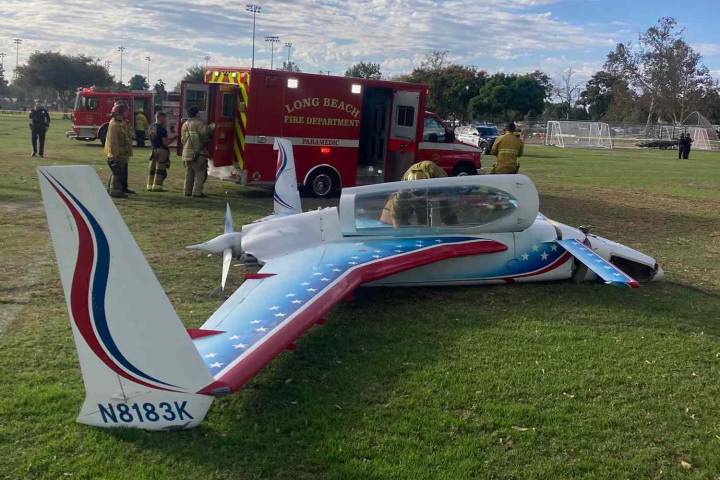 Plane Making an Emergency Landing in Busy Calif. Park Leaves 2 Hospitalized