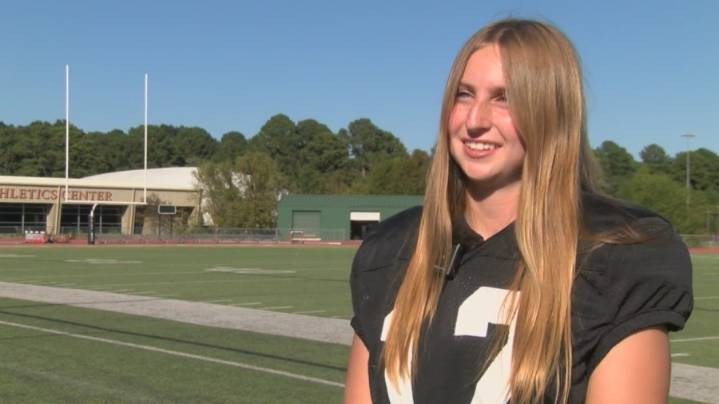 Hendrix College kicker makes history, hopes to inspire female athletes