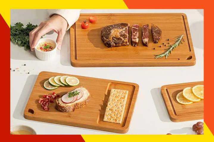 keechee Bamboo Cutting Board Set is 31% off on Amazon