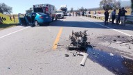 Pierden la vida dos mujeres tras choque frontal en la autopista Amozoc