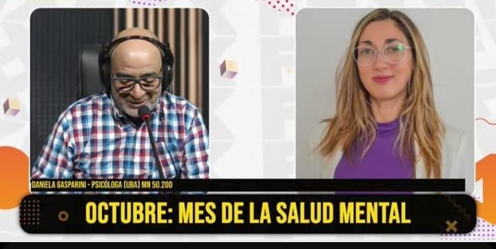 Daniela Gasparini: “Las principales causas del deterioro de la salud mental hoy son las económicas y el exceso de redes sociales”