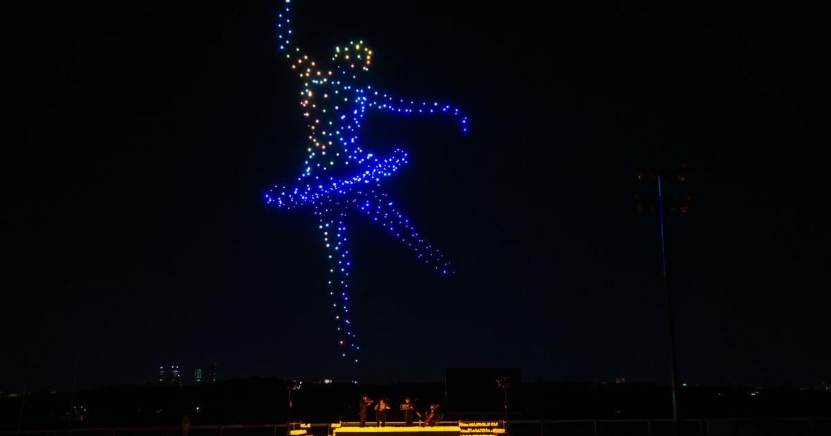 500 drones set to swarm near UNO Lakefront Arena Saturday for choreographed aerial show