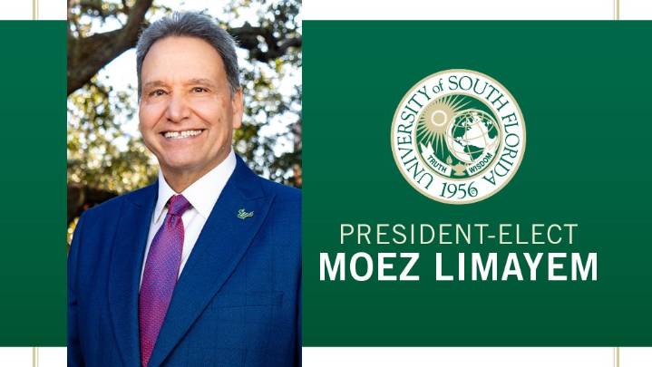 USF votes to select Moez Limayem as its new president