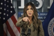 Protesters gather as Homeland Security Secretary Noem visits Minnesota for ICE briefing