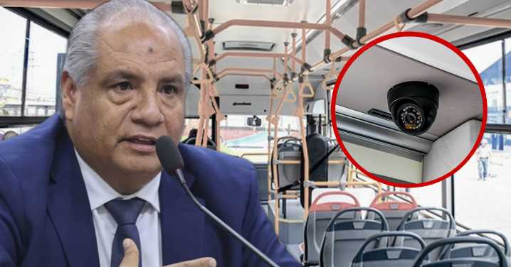 MTC anunció la instalación de 16,000 cámaras para buses de transporte público