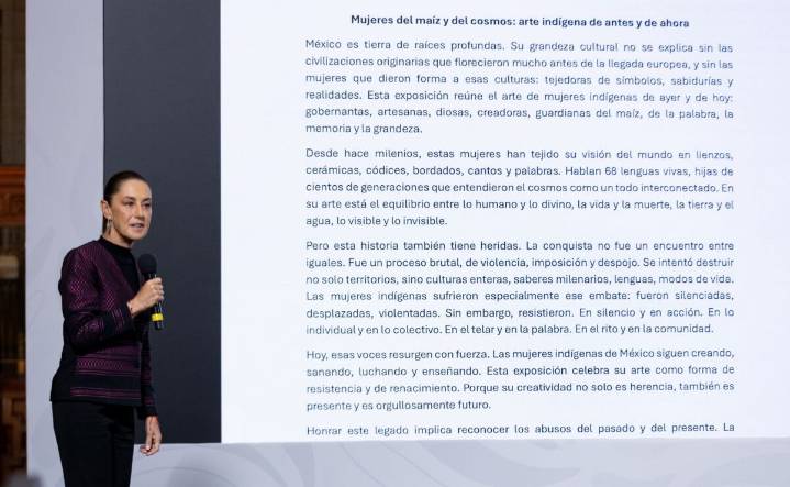 Sheinbaum celebra “primer paso” de España para reconocer agravios por La Conquista