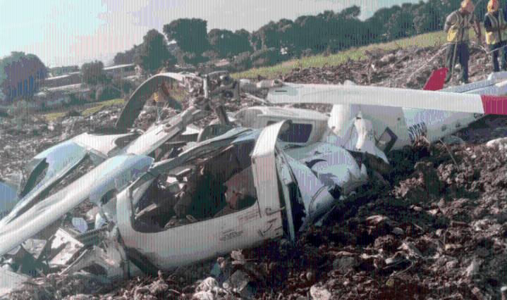 Caída de helicóptero en Maracay deja dos personas fallecidas