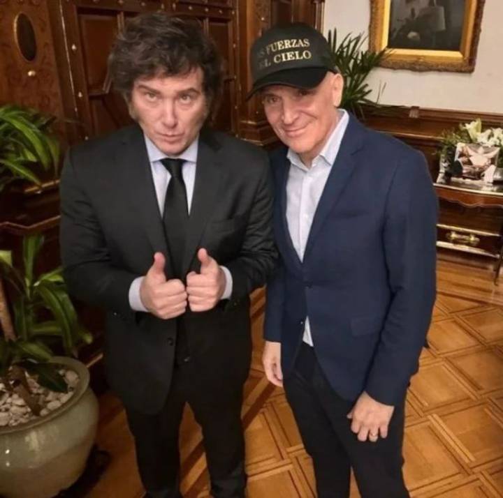 Milei recibió a Espert en la Quinta de Olivos y ratificó su candidatura