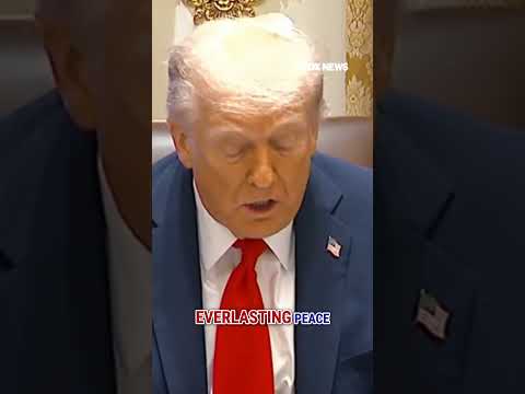 Trump: This is a MOMENTOUS breakthrough! #foxnews #shorts #trump #world #news
