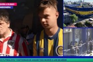 Los testimonios de un hincha de Estudiantes y otro de Central que fueron a despedir a Russo a la Bombonera