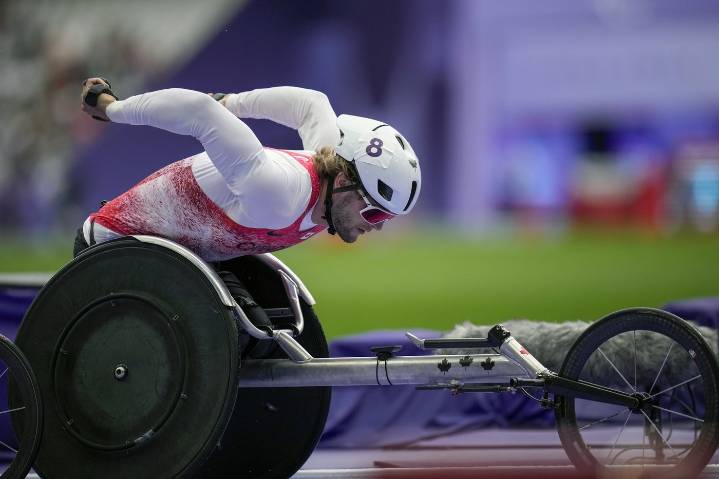 Canadian wheelchair racer Bouchard wins gold at para athletics world championships