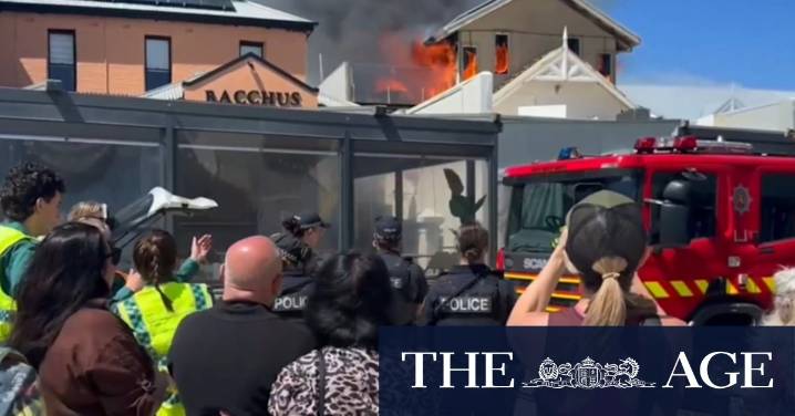 Man loses beachside home to fire