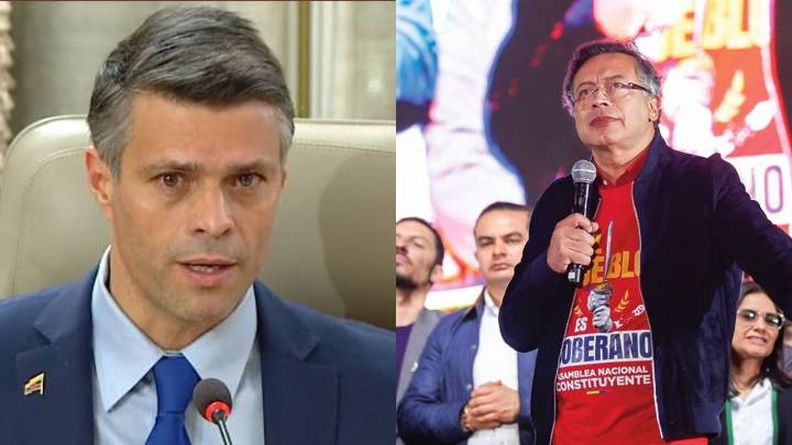 Leopoldo López, opositor venezolano, acusó a Petro por presuntamente “Pertenecer a la misma estructura criminal de Maduro”