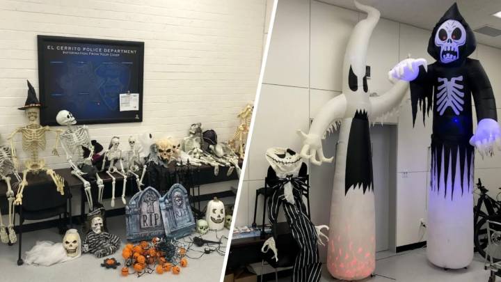 Roban decoraciones de Halloween en El Cerrito – Telemundo Area de la Bahía 48