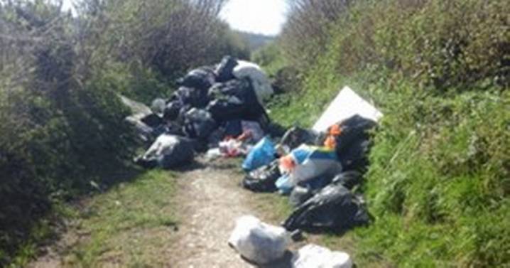 Sofa and household waste dump lands Frenchay fly