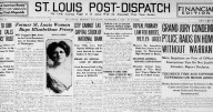 See the Oct. 2, 1925, front page: Grand jury condemns police raids on homes without warrants