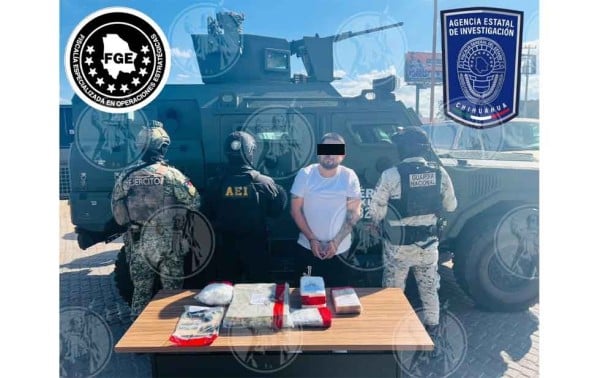 Este es “El Perris”, jefe de la Empresa detenido con coca y 100 md