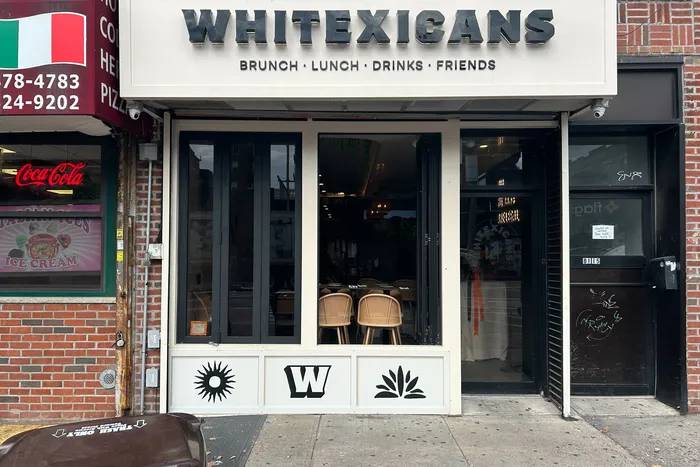 'Whitexicans' restaurant raises eyebrows in Queens. The owner says the name is satire.