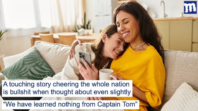 Heartwarming story probably bollocks