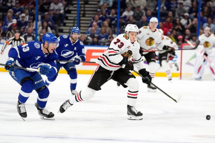 Lukas Reichel: Chicago Blackhawks trade LW to Vancouver Canucks
