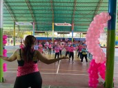 Bailoterapia y asistencia médica en Angostura del Orinoco 