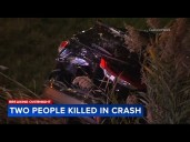 2 killed in crash on I-88 in North Aurora, Illinois State Police say