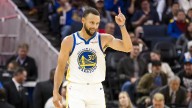 Warriors' Stephen Curry makes goofy practice jersey number change