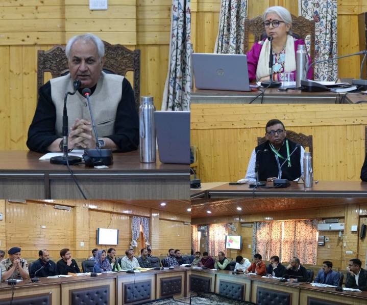 NGT Member Judge Dr. Afroz Ahmad Reviews District Environment Plan in Bandipora