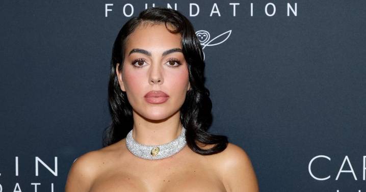 Cristiano Ronaldo's Fiancée Georgina Rodriguez Turns Heads in Striking Bodysuit