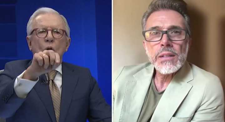 Sergio Mayer y Joaquín López‑Dóriga 'pelean' en plena entrevista y se hacen de palabras