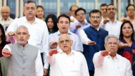BJP playbook, with a twist: (Almost) entire Gujarat cabinet resigns ahead of local polls