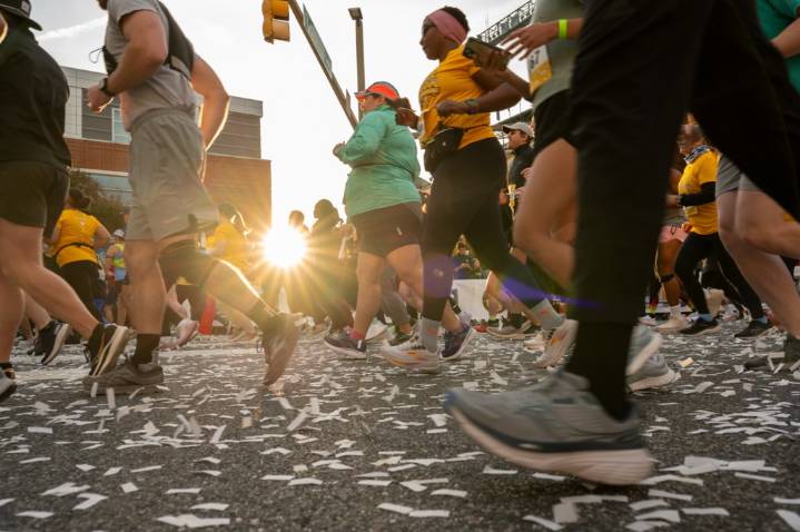 BPD officer struck by vehicle along Running Fest route